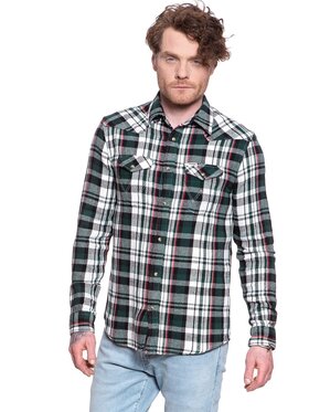 Wrangler Wrangler Koszula LS WESTERN SHIRT Kolorowy Regular Fit