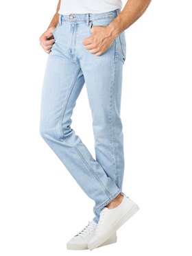Lee Lee Jeansy RIDER Niebieski Slim Fit