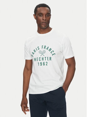 Hechter Paris Hechter Paris T-Shirt 75014 151919 Weiß Regular Fit