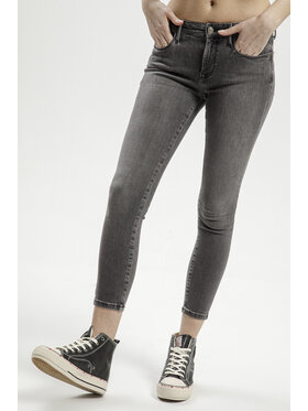 Cross Jeans Cross Jeans Jeansy P 474-126 Szary Super Skinny Fit