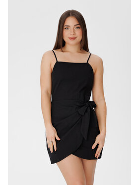 LAURELLA LAURELLA Sukienka letnia 4SS065 Czarny Regular Fit