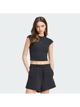 adidas adidas T-Shirt 165397 Czarny Fitted Fit