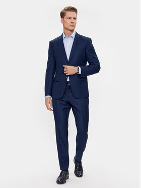Boss Boss Oblek H-Huge-2Pcs-224 50509502 Tmavomodrá Slim Fit