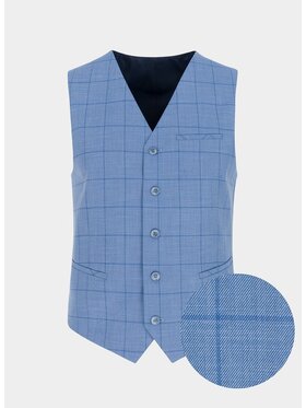 Pako Lorente Pako Lorente Kamizelka P21SF-8X-018 Niebieski Slim Fit