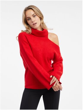 Orsay Orsay Golf 507528318000__M Czerwony Regular Fit