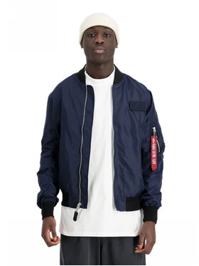 Alpha Industries Alpha Industries Kurtka bomber AI.126101-697-XXL Granatowy Slim Fit