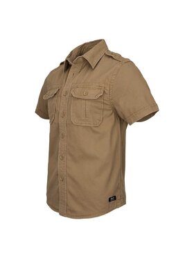 Brandit Brandit Koszula 4024.70.S Brązowy Vintage Fit