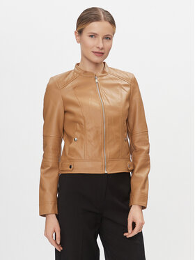 Vero Moda Vero Moda Яке от имитация на кожа Love 10300241 Кафяв Regular Fit