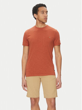 INDICODE INDICODE T-Shirt Inandorra 41-104 Pomarańczowy Regular Fit