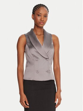 Rinascimento Rinascimento Obleková vesta CFC0124958003 Béžová Slim Fit