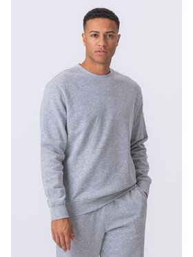 TeeShoppen TeeShoppen Sweter 'Basic Collection' Szary Regular Fit