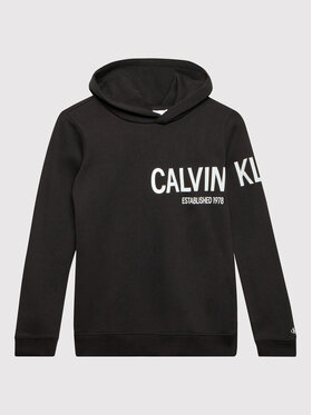 Calvin Klein Jeans Calvin Klein Jeans Bluza Hero Logo IB0IB01123 Czarny Regular Fit
