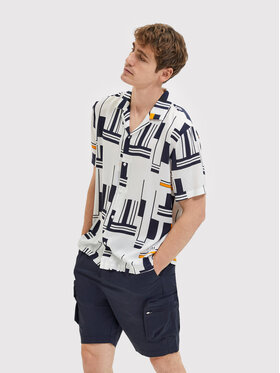 Selected Homme Selected Homme Koszula Reck 16084638 Biały Relaxed Fit