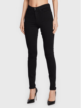Guess Guess Džinsi 1981 W2YA46 D4PZ1 Melns Skinny Fit