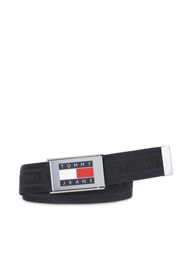 Tommy Jeans Tommy Jeans Herrengürtel Tjm Heritage Webbing 3.5 AM0AM12342 Schwarz