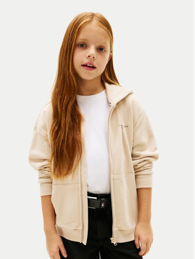 Tommy Hilfiger Tommy Hilfiger Суитшърт KS0KS00726 Бежов Regular Fit