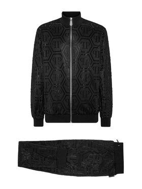 PHILIPP PLEIN PHILIPP PLEIN Sada top a nohavice 15521 Čierna Regular Fit