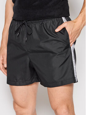 Calvin Klein Swimwear Calvin Klein Swimwear Pantaloncini da bagno Medium Drawstringnos KM0KM00741 Nero Regular Fit
