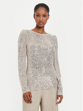 Bruuns Bazaar Bruuns Bazaar Блуза Ilex BBW4156 Сребрист Slim Fit