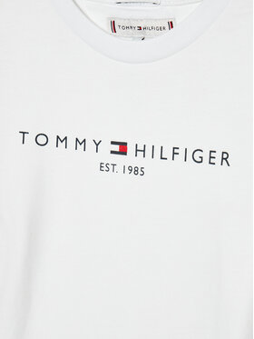 Tommy Hilfiger Majica Essential KS0KS00202 D Bijela Regular Fit