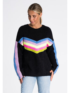 FIGL FIGL Sweter M983 Czarny Regular Fit