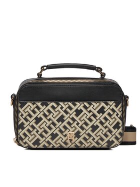 Tommy Hilfiger Tommy Hilfiger Torbica Iconic Tommy Camera Bag Mono AW0AW16083 Crna
