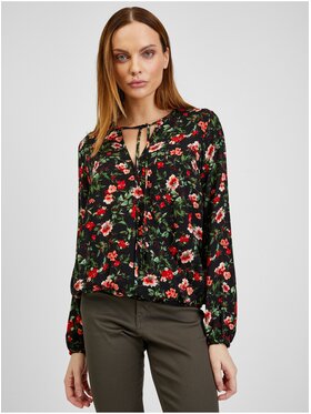 Orsay Orsay Bluzka 615044-660000__42 Czerwony Regular Fit