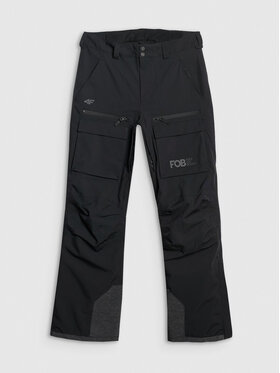 4F 4F Spodnie snowboardowe FOB Czarny Regular Fit