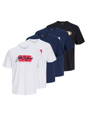 Jack & Jones Jack & Jones T-Shirt 31890 Kolorowy Comfort Fit