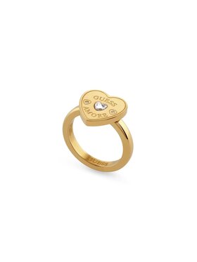 Guess Guess Pierścionek JUBR05059JW Złoty