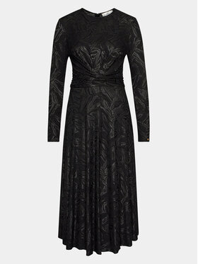Nissa Nissa Kleid für den Alltag RZ14523 Schwarz Slim Fit