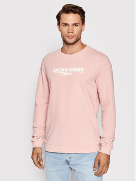 Jack&Jones PREMIUM Džemperis Branding 12205732 Rožinė Regular Fit