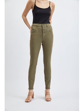 Orsay Orsay Jeansy 316187835000__34 Khaki Skinny Fit