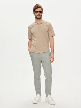 Jack&Jones Polo Mac 12249324 Bež Standard Fit