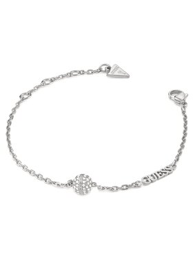 Guess Guess Náramok JUBB04456JW Strieborná