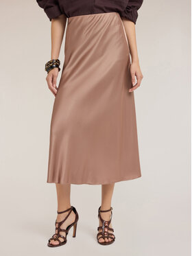 Motivi Motivi Gonna midi 1224Q001072N012 Écru Regular Fit