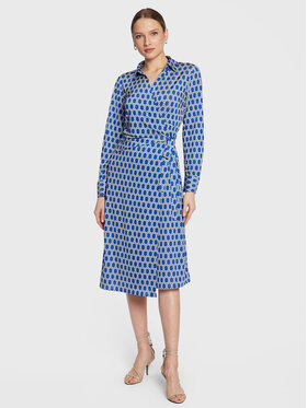REPLAY Replay Rochie de zi W9023.000.73923 Albastru Regular Fit