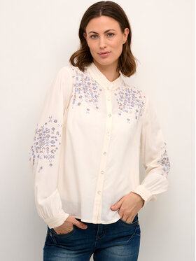 Cream Cream Marškiniai Crvellan 10611734 Balta Regular Fit