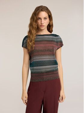 Motivi Motivi Maglione M304W004019N0Z3 Bordeaux Boxy Fit