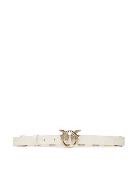 PINKO Pinko Damengürtel Love Day Macro Chain H2 Belt PE 23 PLT01 100139 A0F1 Weiß