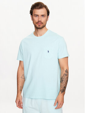 Polo Ralph Lauren Polo Ralph Lauren T-Shirt 710835756017 Turkusowy Regular Fit