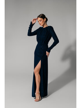 Aurora Aurora Sukienka wieczorowa Annabelle brokat Granatowy Feminine Fit