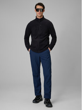 4F 4F Spodnie outdoor MIDSHOP TEXTILE Granatowy Regular Fit