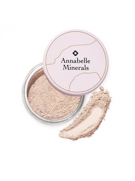 Annabelle Minerals Annabelle Minerals Annabelle Minerals Podkład mineralny kryjący Golden Fairest 10g Podkład czarny
