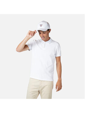 Rossignol Rossignol Polo Rossi Polo Ss Biały Regular Fit