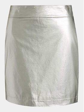 Gina Tricot Gina Tricot Trapézová sukně 21397 Stříbrná Regular Fit