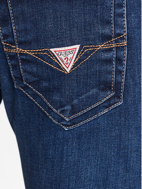 Guess Jeans Hlače Miami M3YAN1 D52F1 Mornarsko Modra Skinny Fit