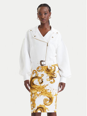 Versace Jeans Couture Versace Jeans Couture Prechodná bunda 80HAS410 N0432 Biela Loose Fit