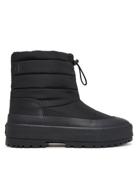 Calvin Klein Calvin Klein Cizme de zăpadă Vulc Flatform Snowboot Nyl HW0HW03245 Negru