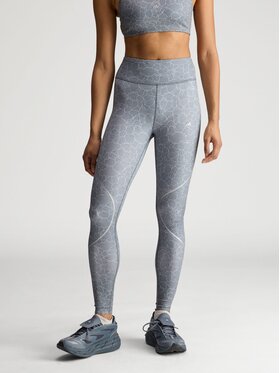 adidas by Stella McCartney adidas by Stella McCartney Legginsy Running Szary Fitted Fit